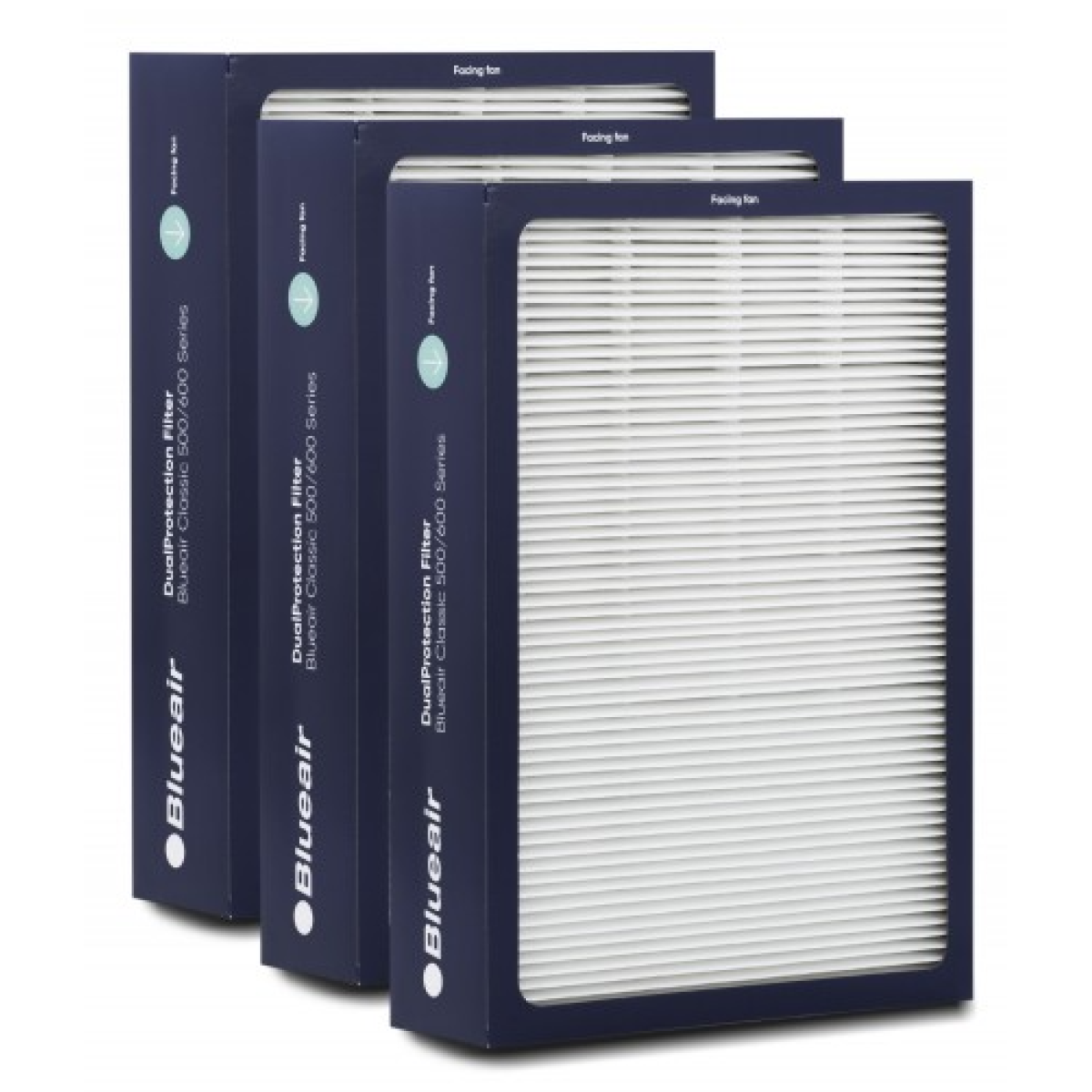 Blueair DualProtection 500/600 空氣清新機過濾網 (適用Classic 503, 550E, 603, 650, 605, 680i, 690i)